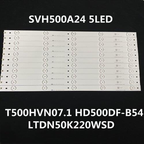3set 493mm LED Backlight strip 5leds For Hisense 50''Tv E257384 SVH500A24 5LED Rev06 140303