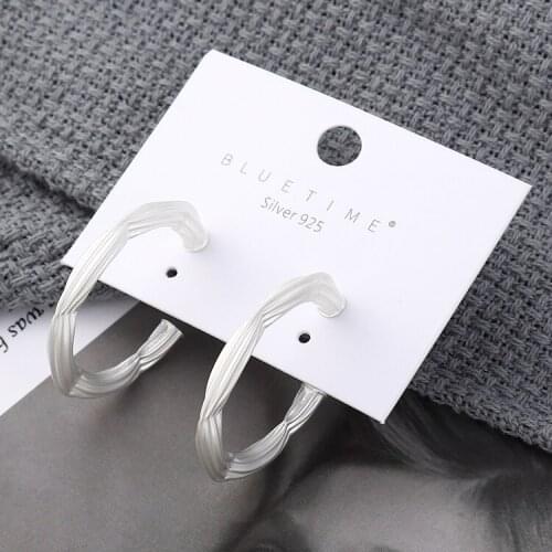 TONGKWOK Bohemia Exaggeration Dangle Earrings For Women Silk Thread Tassel Metal Long Chandelier Earrings #138881