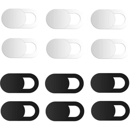 Universal WebCam Cover Shutter Magnet Slider Lens Cap For iPhone Web Laptop Tablet Camera Mobile Phone Privacy Sticker