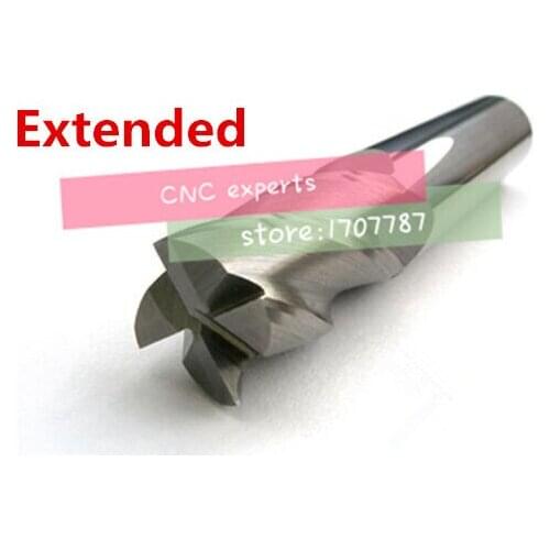 2pcs /set 4F-2.0~10.0MM HSS & Extended Aluminium End Mill Cutter CNC Bit Milling Machinery tools Cutting tools.Lathe Tool