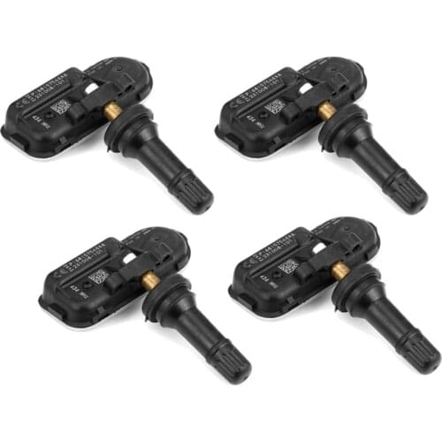 4PCS Tire Pressure Monitor Sensor TPMS For 2014-2018 Jeep Cherokee Dodge Ram 1500 2500 68239720AA 68239720AB