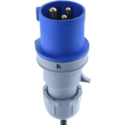 5M IEC309 316P6 Male To IEC320 C13 Female Power Cord, Industrial Heavy Duty Extension Cable, Convert the 316C6 to C14 H05VV-F