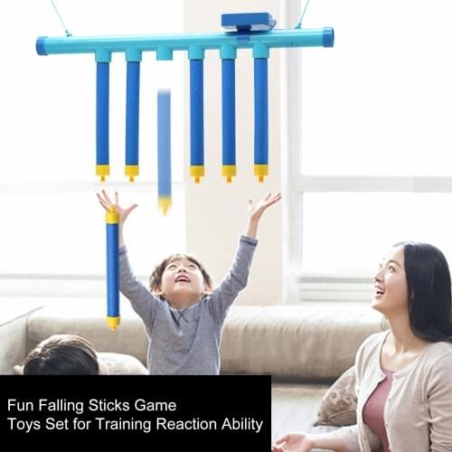 Kids Hand Eye Coordination Training Toy Fun Falling Sticks Game Toys Set For Training Reaction Ability Party Game Challenge Toys