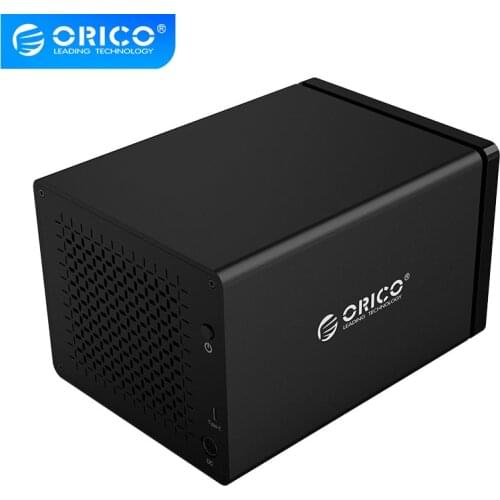 ORICO 3.5 inch 5 Bay Type-C Hard Drive Enclosure,Output interface USB3.1 Type-C Support capacity up to 80TB,ORICO NS500C3
