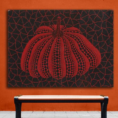 Print Oil Painting Wall painting Yayoi Kusama PUMPKIN (4) Home Decorative Wall Art Picture For Living Room painting No Frame