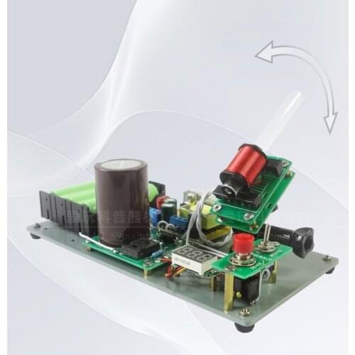 High pressure long-range electromagnetic gun kit, electronic manual DIY loose movable gun tube model, University electric