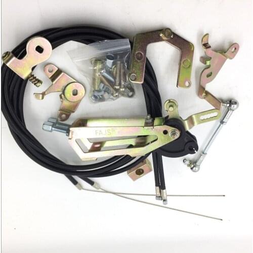 SherryBerg fajs Twin Cable Top Mounted Throttle Linkage Kit fit WEBER DCOE Carb 40/45/48/55 fajs Linkage kit set