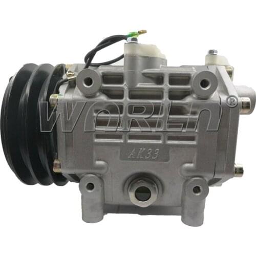 24V Truck Compressors For AK33 2B 24V Bus Air Conditioner Pumps