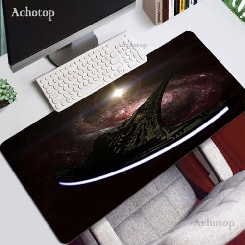 Stargate Mouse Pads Gamer Accessories Desktop Mats Stargate Photo Durable Colorful Keyboard Laptop Mice Pad for Gamer Gaming