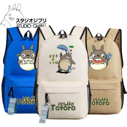 My Neighbor Totoro Cute cartoon backpack anime Schoolbag Laptop bag New Bag