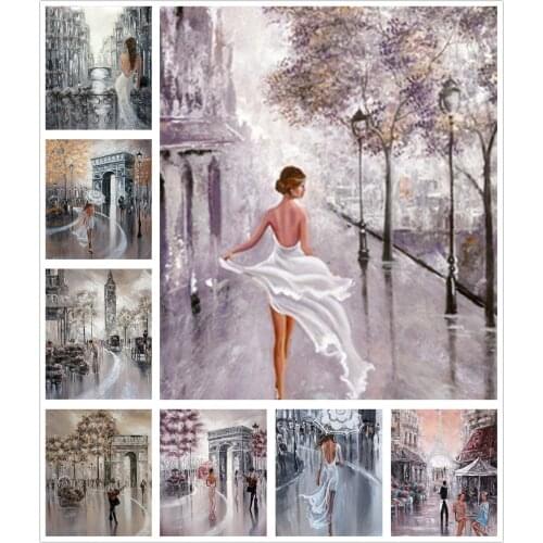 Colored Drawing Ladies 5D Diy Full Square and Round Diamond Painting Embroidery Cross Stitch Kit Wall Art Handcraft Home Decor