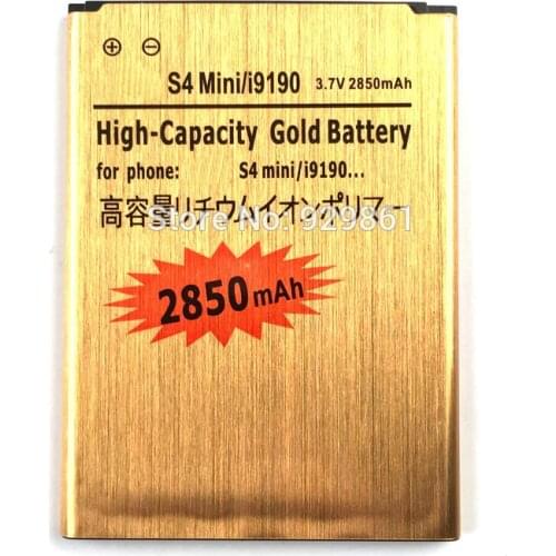 New 100% High Quality B500AE 4pins 2850mAH Battery for Samsung Galaxy S4 Mini i9190 S 4 IV mini I9190 +track code