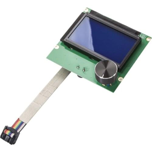 New 1.4 3D Printer Screen Display 12864 Lcd Ender-3 Ramps Screen + Cable For Creality Ender-3 3D Printer