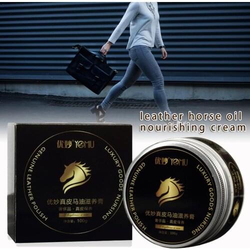 Professional Leather Polish Care Agent Balsam Conditioner Restorer For All Smooth Interior Leather Sofas Seat Shoes Care
