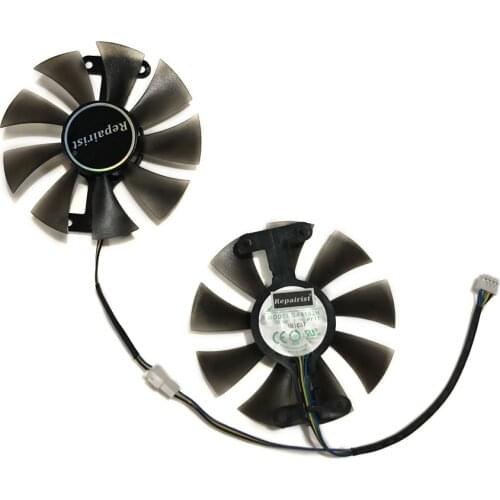 GeForce GTX 1050 1060 950 960 GPU Cooler Cooling Fan GA91S2H For ZOTAC GTX1050Ti X-Gaming GTX760 2GD5 HB Cards As Replacement