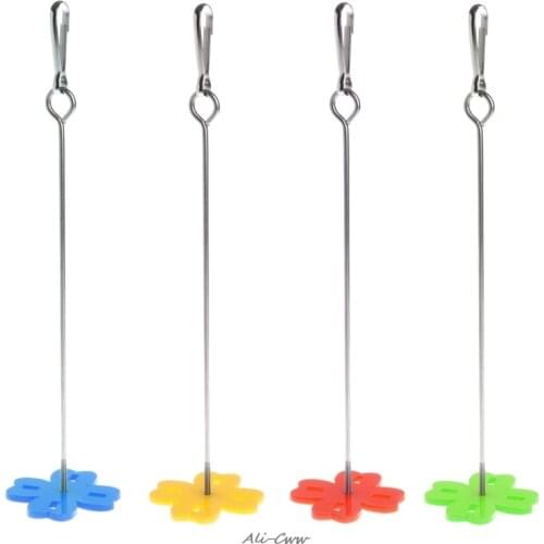 Parrot Fruit Fork Feeding Birds Hang Cage Stainless Steel Parakeet Skewer 2 Size Parakeet Budgie Small Animal Stainless Steel
