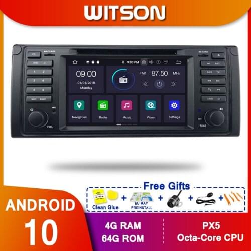 WITSON Android 10.0 Octa core(eight core) Car Dvd GPS Player For BMW E53 4G RAM 64G ROM IPS TOUCH SCREEN