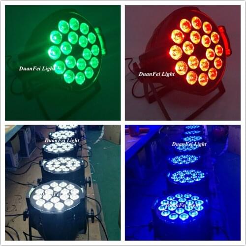 16pcs High bright lyres dmx led par 12w rgbw 4in1 par led 18x12w