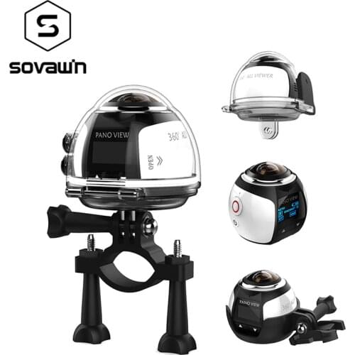 360 Degree Camera VR 4K Wifi Video Mini Panoramic 2448*2448 HD Panorama Action 3D Virtual Realit Waterproof Sports Driving Cam
