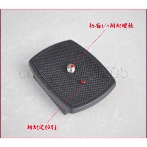Quick Release Plate Tripod Monopod Head Screw Mount adapter for Yunteng VCT-668 690 590 600 800 888 688 570 Cambofoto Velbon
