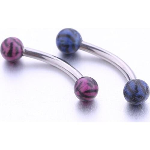 Eyebrow ring eyebrow piercing stud cool body piercing jewelry cute earrings 1-8pcs