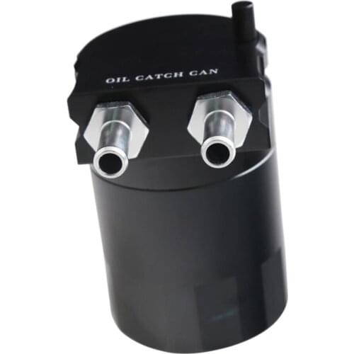 Easy Install Safety Universal Aluminum Oil Catch Can Reservoir Tank 300ml