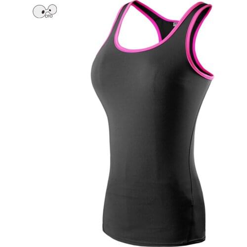 Hot Girls Skinny Sportswear Compression Gym Fitness Tights Sport Yoga Sleeveless Shirt Women Bodybuilding Running Crop Tank Tops