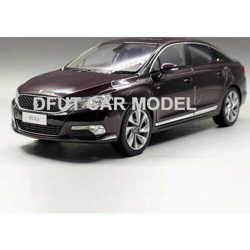 Diecast wheel 1:18 DS 5LS White Alloy Diecast Car Model Toys For Christmas Gifts Collection Free Shipping