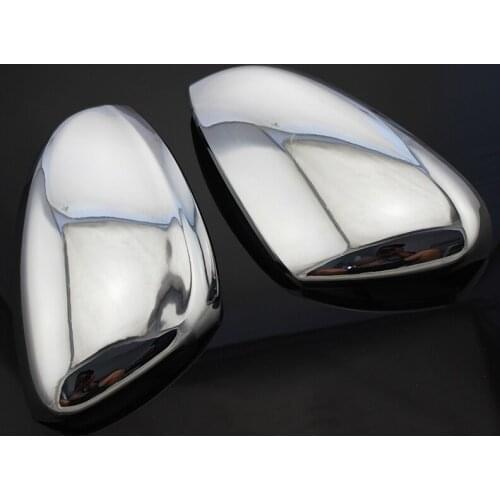 My Good Car car Accessories Car stainless steel Side Door Rear View Rearview Mirror Case Cap Cover For Peugeot 4008 2017 2018