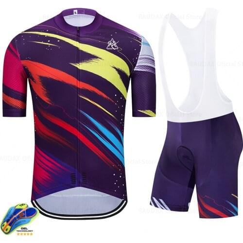 Mens 2021 Cycling Clothing Short Sleeve Ropa Ciclismo Summer Cycling Set Triathlon Shorts Suit Bike Uniform Cycling Kit