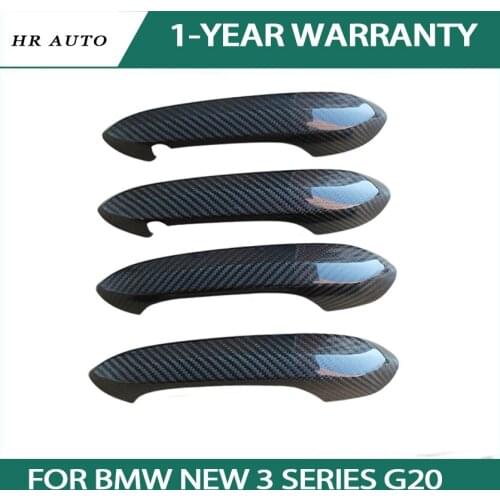 Carbon fiber outer handle outer door handle modification handle fit for BMW new 3 series G20 4 5 series X3 X5