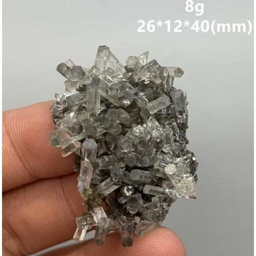 Very rare! 100% natural Six side column shape Transparent Calcite mineral specimen stones and crystals healing crystals quartz