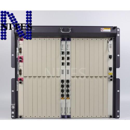 Original New 21inch 10U height MA5680T GPON/EPON OLT,with SCUN*2 + PRTE*2 +X2CS*1 ,10GE uplink control for HUA WEI