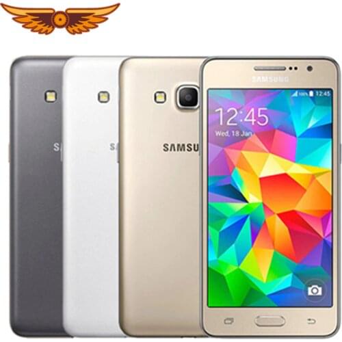Original Unlocked Samsung Galaxy Grand Prime G530H 5.0Inch Quad Core 1GBRAM+8GB ROM Dual SIM Android Mobile Phone