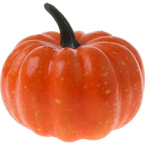 Lifelike Halloween Artificial Pumpkin Fake Fruit Vegetable Home Party Decor