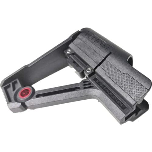 Tactical Nylon Butt stock airsfot GunsAccessories MGPCQB SBR Buttstock Jinming9 J9TTM HK416 Kublai Gel Ball Parts