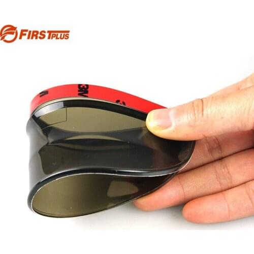 Universal Flexible PVC Car Rear View Mirror Sticker Rain Shield Guard Auto Rearview Mirrors Rain Shade Rainproof Eyebrow Cover