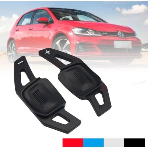 Car Steering Wheel Paddle Extend DSG Direct Shift Paddle Cover For VW TSI Golf7 Golf8 MK7 MK8 TSI POLO MK6 Touareg