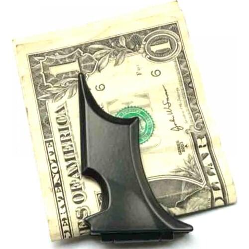 2020 Fashion Unisex Bat Shape Money Clips Animal Prints Zinc Alloy Metallic Ringgit Dollar Cash Clamp Simple Holder Wallet