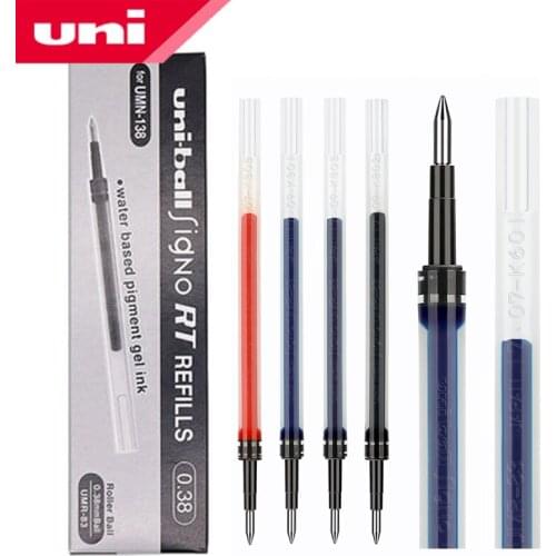 12 pieces of Japanese UNIUMR-83/UMR-85N (for UMN-138/UMN-155) 0.38mm/0.5mm black red blue