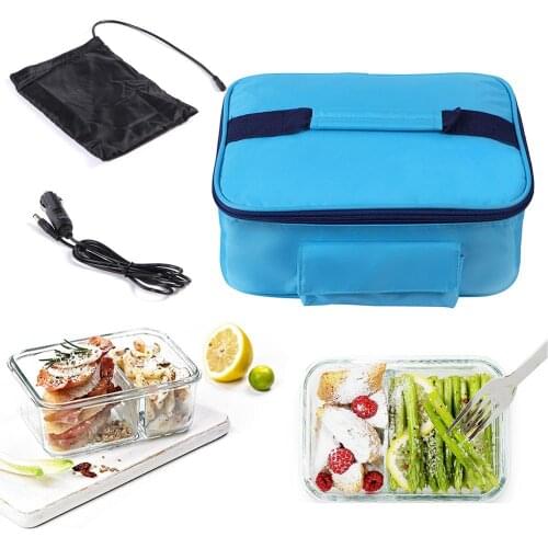 12V Version Car Food Warmer Mini Oven Mini Microwave Self Heating Lunch Box