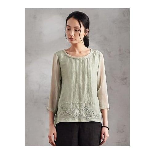 2020 Summer Fashion T Shirt Multe Women Woman Tshirt sky