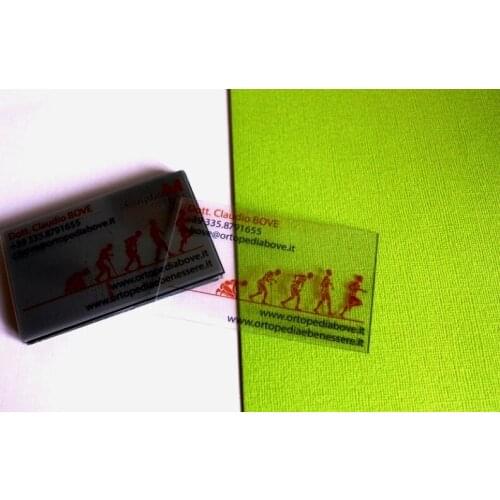 500pcs/lot)Custom Visiting Business Card Transparent, Inkjet Pvc Clear Plastic Business Cards Material, Frosted