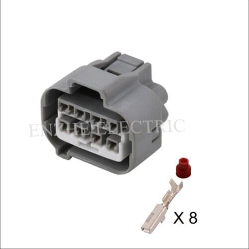 7282-7080 car wire female connector Harnes cable 8 pin automotive plug Waterproof sheath Include terminal seal DJ7081F-2.2-21