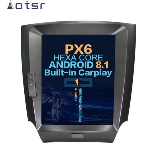 Aotsr Tesla 10.4“ Vertical screen Android 8.1 Car DVD Multimedia player GPS Navigation For Lexus IS IS250 IS300 IS350 2007-2012