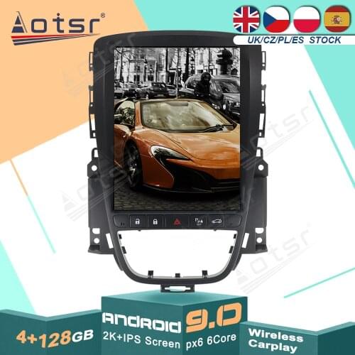 AOTSR 10.4 inch Android 8.1 Tesla style Vertical screen Car GPS Navigation For OPEL Astra J 2010+ Multimedia Player Audio WIFI
