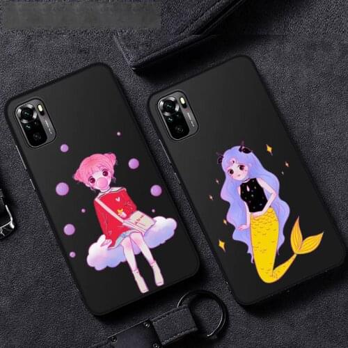 Lovely girls 12 constellations cute Phone Case For Xiaomi Mi Redmi Note 8T 9T 9S 9A 10 7 8 9 Lite pro