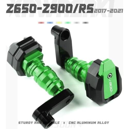 For KAWASAKI Z900RS Z 650 900 2017 - 2020 2021 Motorcycle Falling Protection Frame Slider Fairing Guard Crash Pad Protector