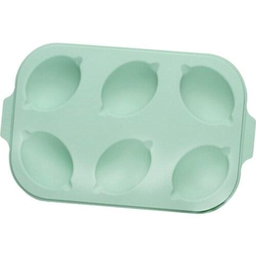 Baking Mold 6 Lemon Cake Mold Small Bread Mold Non Stick Silica Gel Baking Pan Family Baking Tools