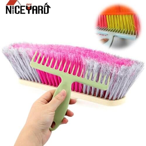 NICEYARD Household Cleaning Tools Broom Dusting Brushes Cleaning Tool Bathroom Hair Sewer Combs Hair Catchers